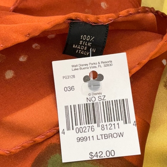 MADE IN ITALY 100% SILK NWT - Picture 3 of 3